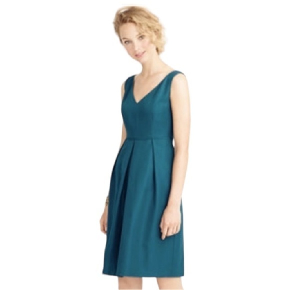 J. Crew Teal Sleeveless Dress